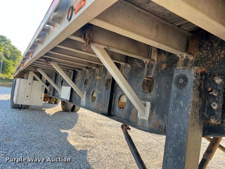 image for item NA9191 1993 Transcraft Eagle W2 45X96  flatbed trailer