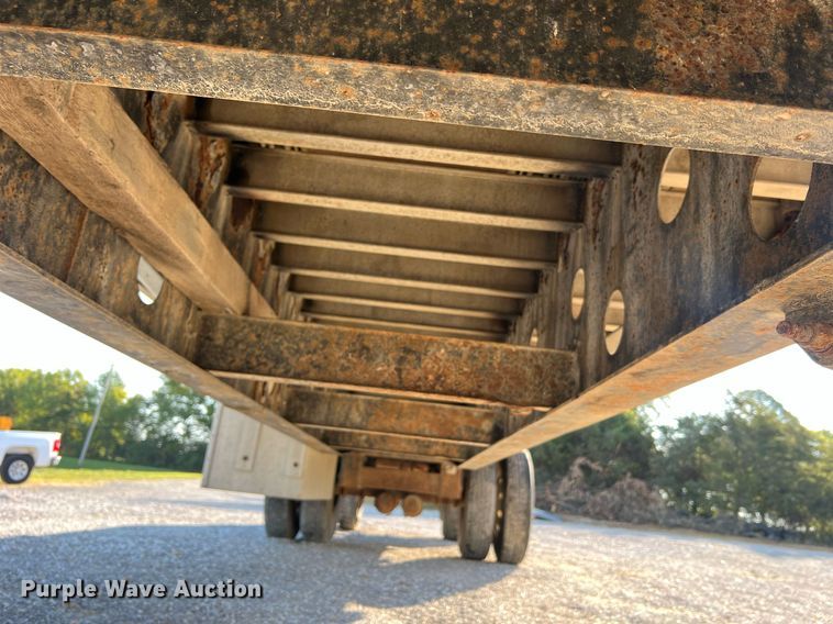 image for item NA9191 1993 Transcraft Eagle W2 45X96  flatbed trailer