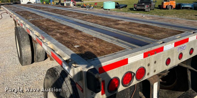 image for item NA9191 1993 Transcraft Eagle W2 45X96  flatbed trailer