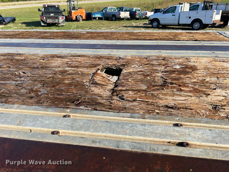 image for item NA9191 1993 Transcraft Eagle W2 45X96  flatbed trailer