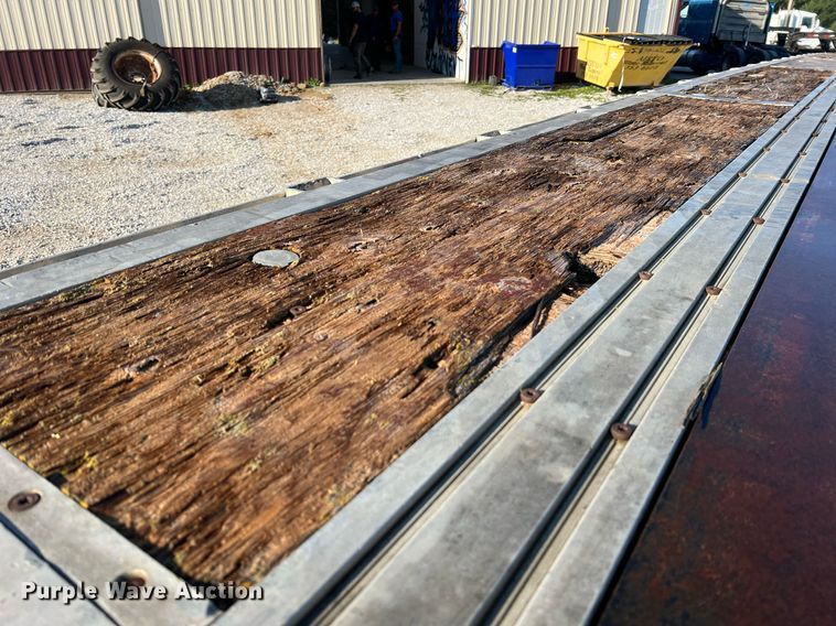 image for item NA9191 1993 Transcraft Eagle W2 45X96  flatbed trailer