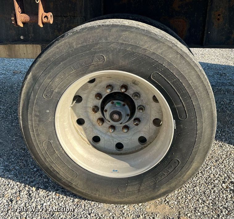 image for item NA9191 1993 Transcraft Eagle W2 45X96  flatbed trailer