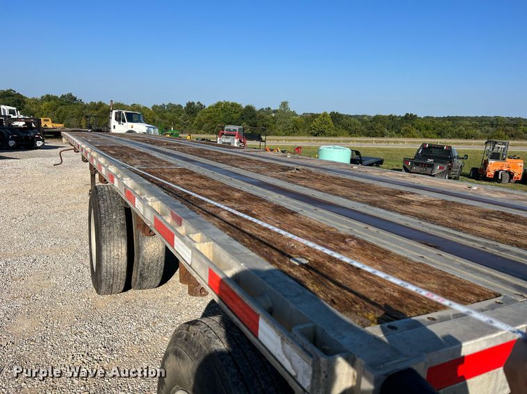 image for item NA9191 1993 Transcraft Eagle W2 45X96  flatbed trailer