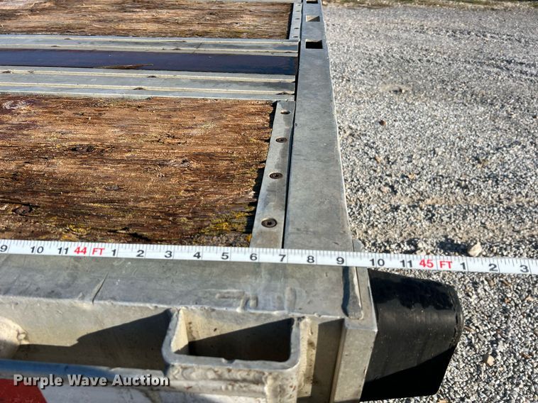 image for item NA9191 1993 Transcraft Eagle W2 45X96  flatbed trailer