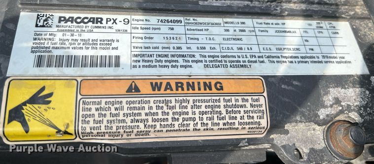 image for item NA9206 2019 Peterbilt 337 chassis lift truck