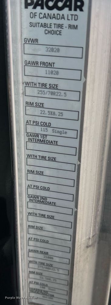 image for item NA9206 2019 Peterbilt 337 chassis lift truck