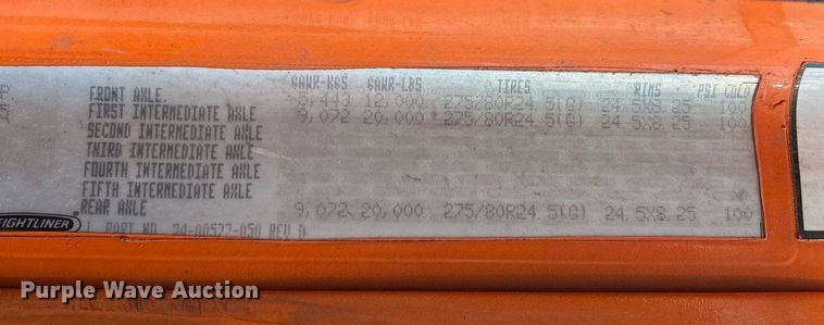 image for item NQ9815 1998 Freightliner Century Class  semi truck