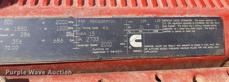 image for item NV9317 2009 Kenworth W900  semi truck