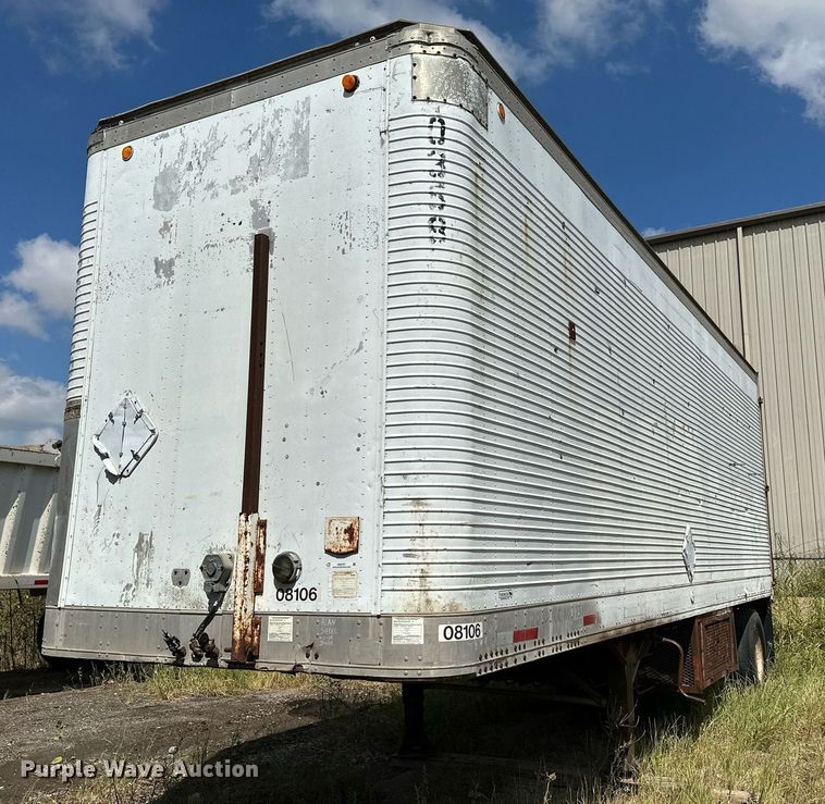 image for item NX9707 1972 Lufkin TFV-1P  dry van trailer