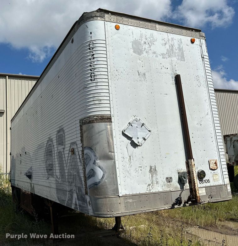 image for item NX9707 1972 Lufkin TFV-1P  dry van trailer