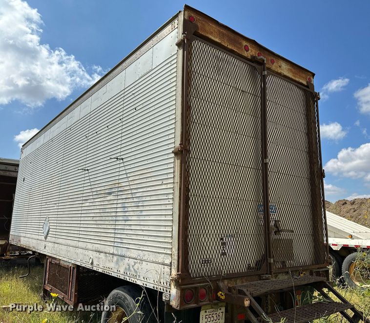 image for item NX9707 1972 Lufkin TFV-1P  dry van trailer