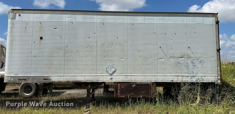 image for item NX9707 1972 Lufkin TFV-1P  dry van trailer