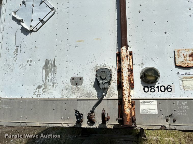 image for item NX9707 1972 Lufkin TFV-1P  dry van trailer