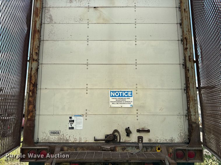 image for item NX9707 1972 Lufkin TFV-1P  dry van trailer