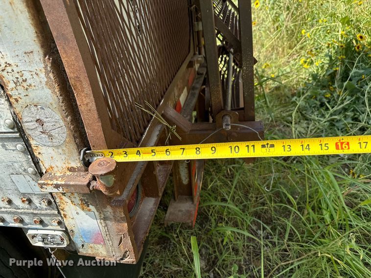 image for item NX9707 1972 Lufkin TFV-1P  dry van trailer