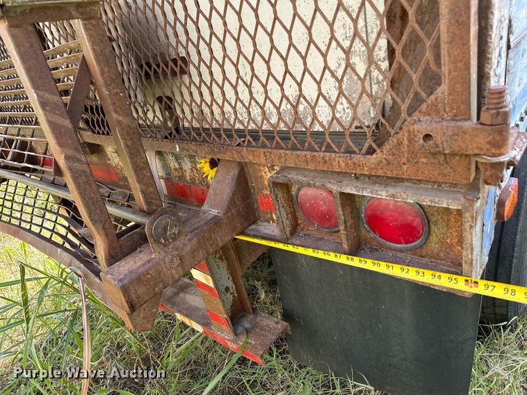 image for item NX9707 1972 Lufkin TFV-1P  dry van trailer