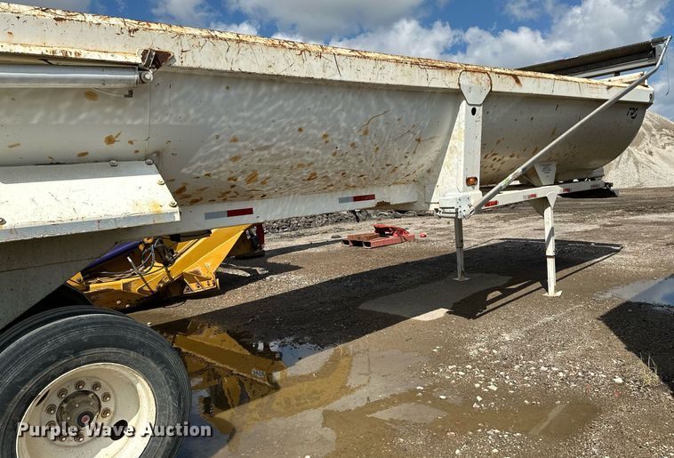 image for item NX9709 2001 CPS  end dump trailer