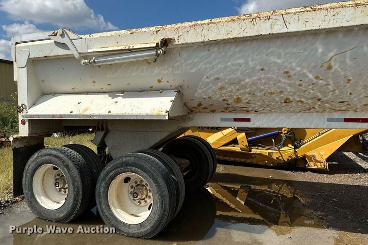 image for item NX9709 2001 CPS  end dump trailer