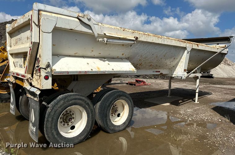 image for item NX9709 2001 CPS  end dump trailer