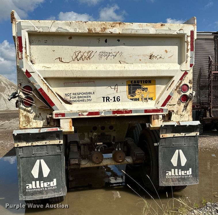 image for item NX9709 2001 CPS  end dump trailer