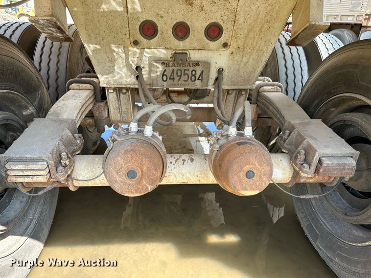 image for item NX9709 2001 CPS  end dump trailer