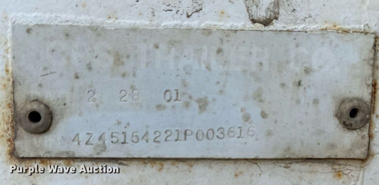 image for item NX9709 2001 CPS  end dump trailer