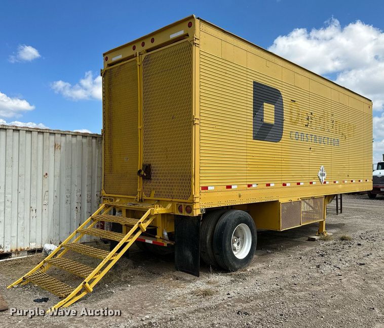 image for item NX9712 1972 Lufkin TFV-1P  dry van trailer