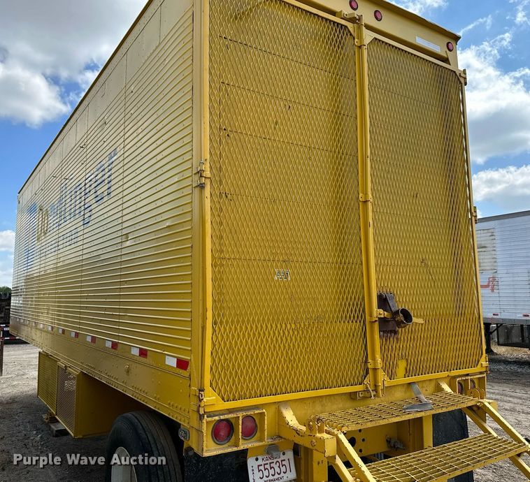 image for item NX9712 1972 Lufkin TFV-1P  dry van trailer