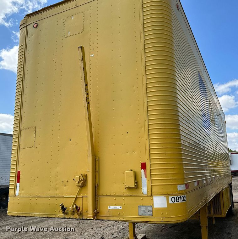 image for item NX9712 1972 Lufkin TFV-1P  dry van trailer