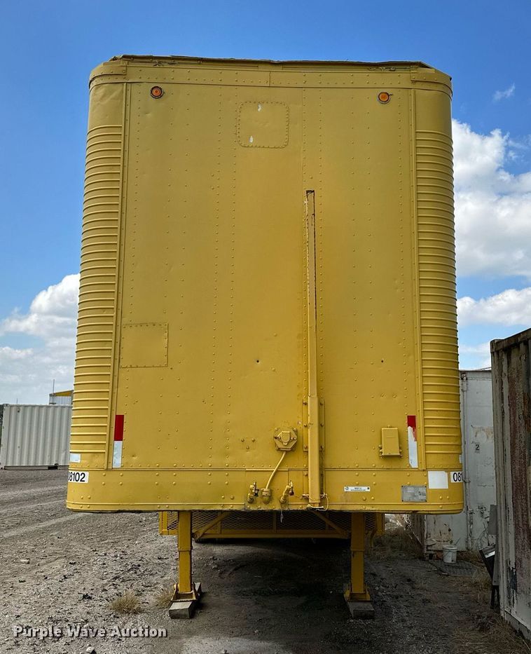 image for item NX9712 1972 Lufkin TFV-1P  dry van trailer