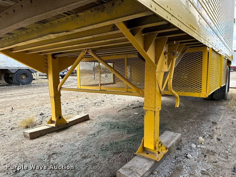 image for item NX9712 1972 Lufkin TFV-1P  dry van trailer