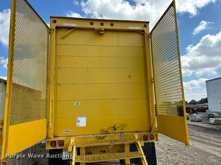 image for item NX9712 1972 Lufkin TFV-1P  dry van trailer