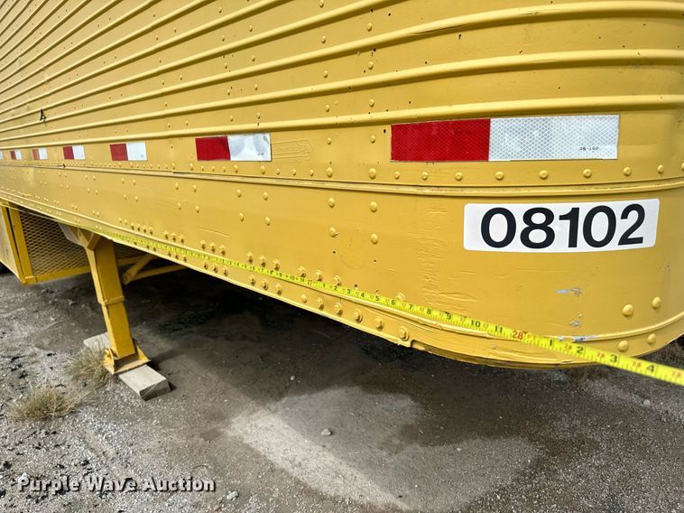 image for item NX9712 1972 Lufkin TFV-1P  dry van trailer