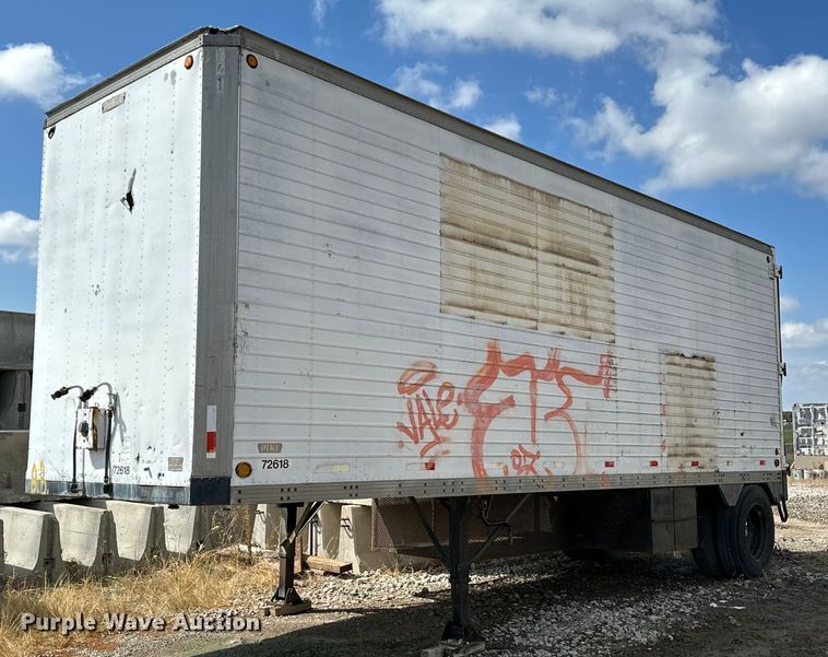 image for item NX9713 1972 Pike  dry van trailer