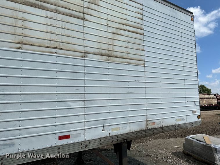 image for item NX9713 1972 Pike  dry van trailer