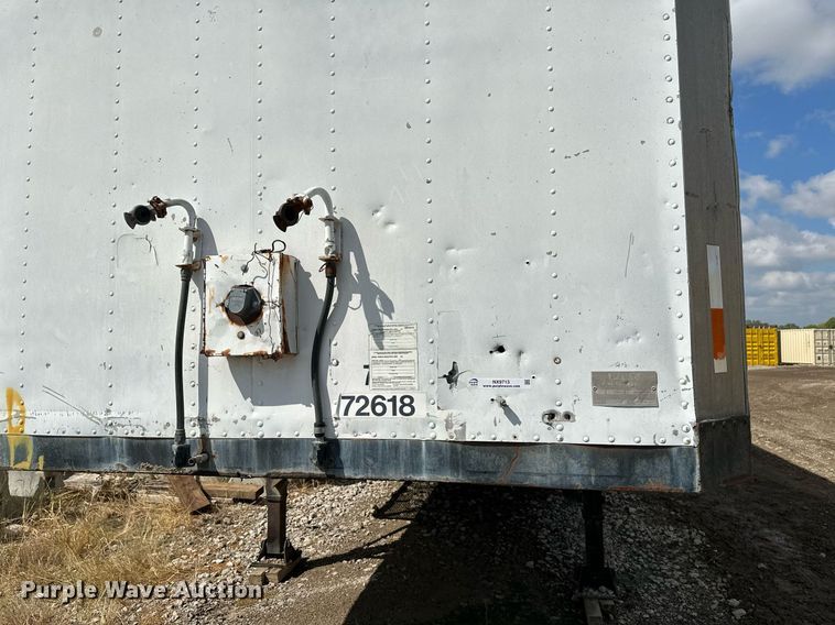 image for item NX9713 1972 Pike  dry van trailer