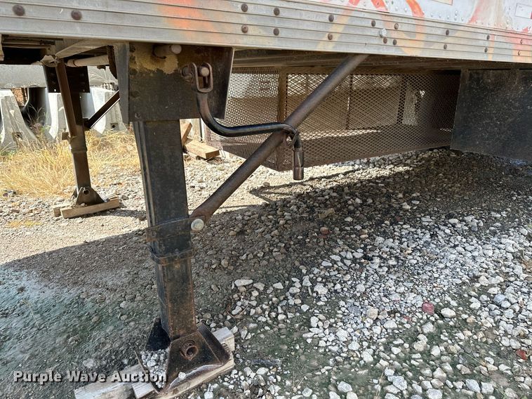 image for item NX9713 1972 Pike  dry van trailer