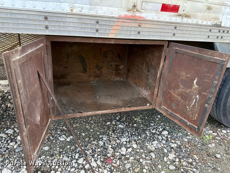 image for item NX9713 1972 Pike  dry van trailer