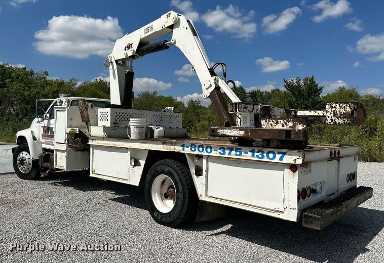 image for item NX9715 1998 Ford F8000  crane truck