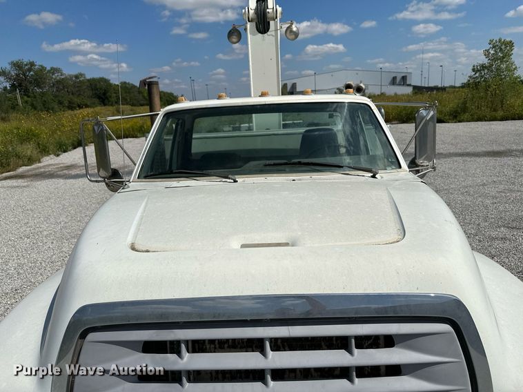 image for item NX9715 1998 Ford F8000  crane truck