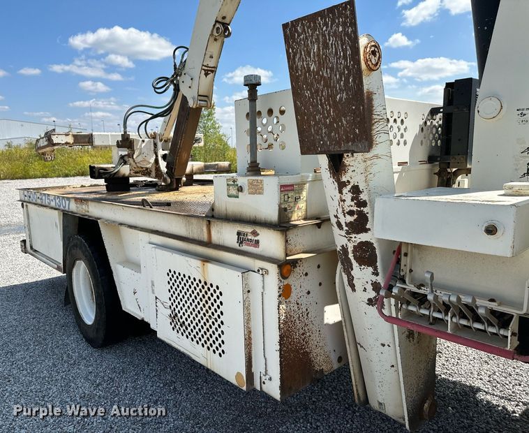 image for item NX9715 1998 Ford F8000  crane truck