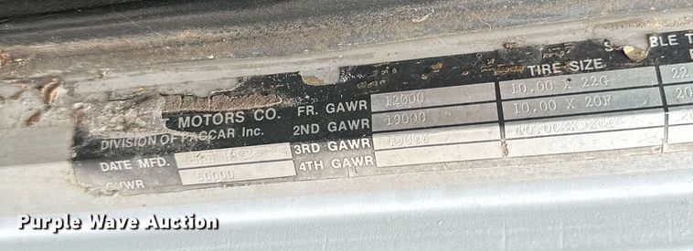 image for item OG9243 1988 Peterbilt 379  semi truck