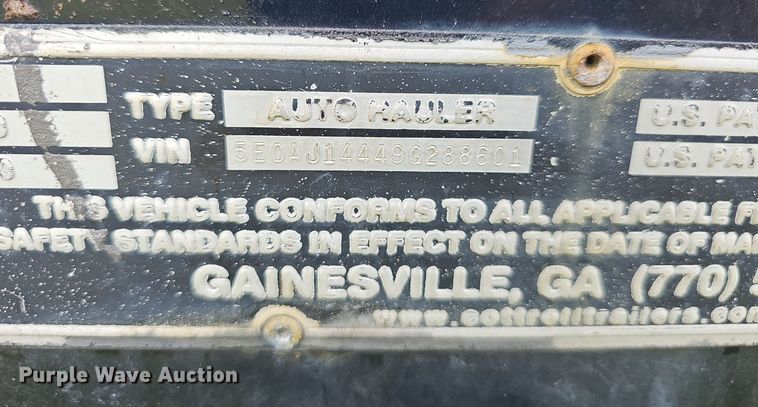 image for item OG9403 2009 Cottrell C-10LTB  car carrier