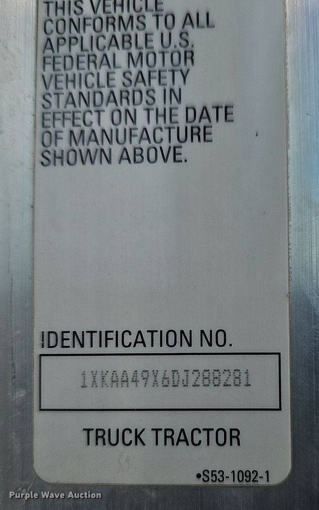 image for item OG9440 2013 Kenworth T660  semi truck