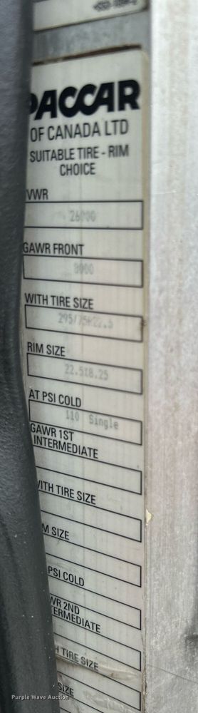 image for item DJ6336 2016 Peterbilt 330  box truck