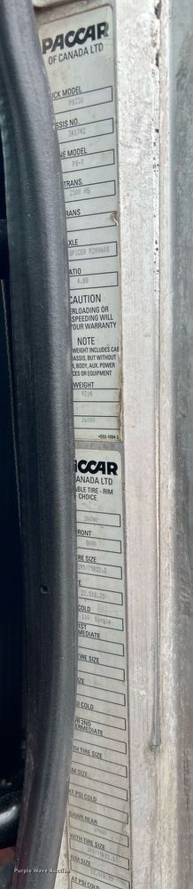 image for item DJ6337 2016 Peterbilt 330  box truck