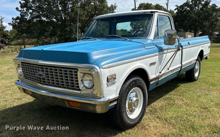 image for item DJ6341 1972 Chevrolet C20  pickup truck