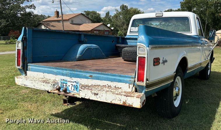 image for item DJ6341 1972 Chevrolet C20  pickup truck