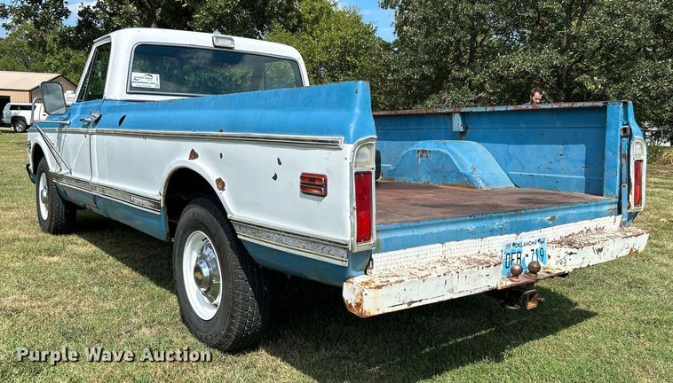 image for item DJ6341 1972 Chevrolet C20  pickup truck