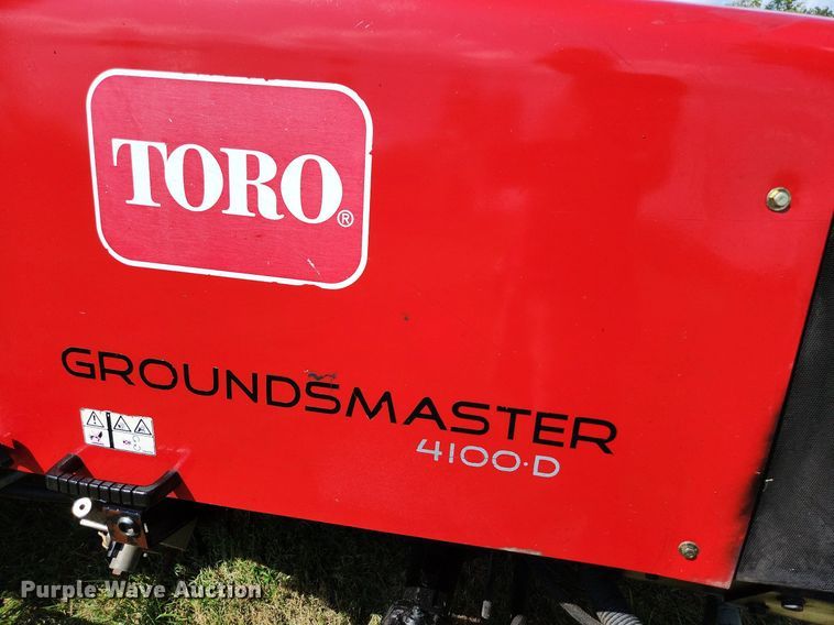 image for item DK1092 Toro Groundsmaster 4100-D  lawn mower